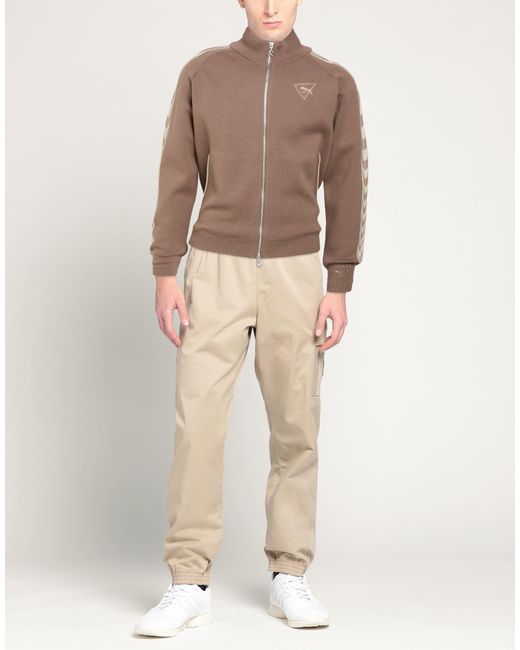 PUMA Brown Cardigan for men