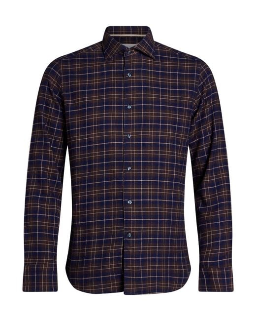 Tintoria Mattei 954 Blue Shirt for men