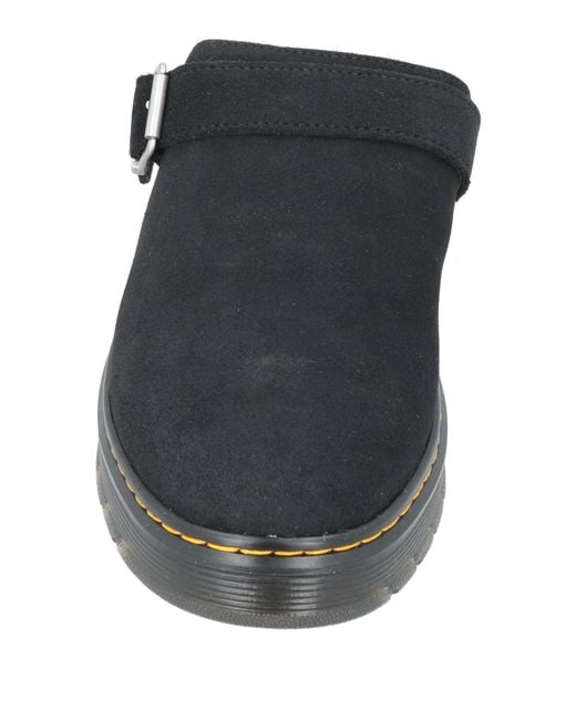 Dr. Martens Black Mules & Clogs Leather for men