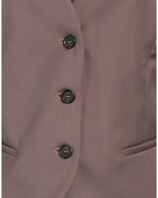 Dixie Brown Tailored Vest Polyester, Viscose, Elastane