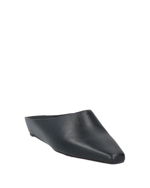 Neous Black Mules & Clogs