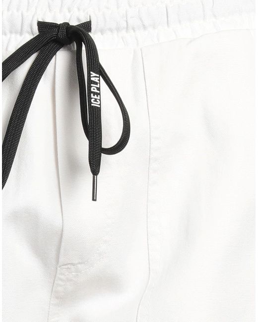 Ice Play Shorts & Bermudashorts in White für Herren