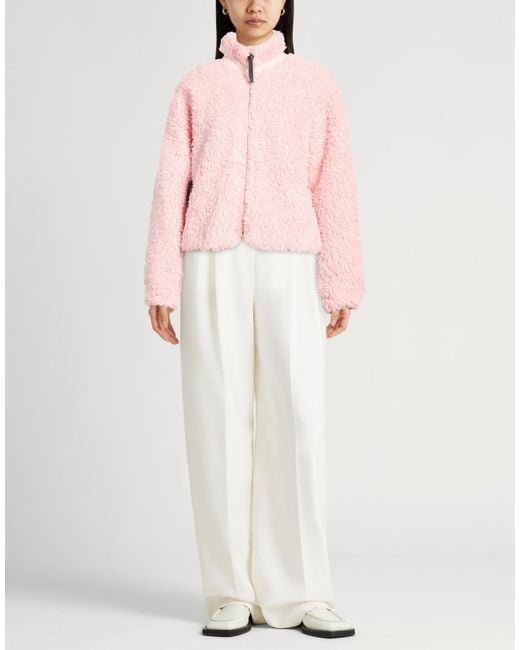 Jil Sander Pink Shearling & Teddy