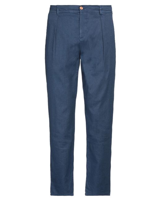 Jeckerson Blue Trouser for men