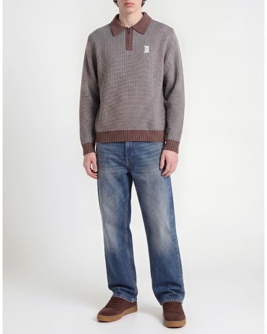 Pullover di Huf in Gray da Uomo