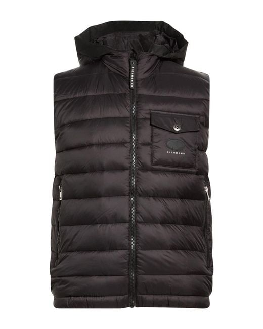 Richmond X Black Vest Polyamide for men