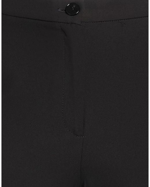 Elena Miro Black Pants Polyester, Elastane
