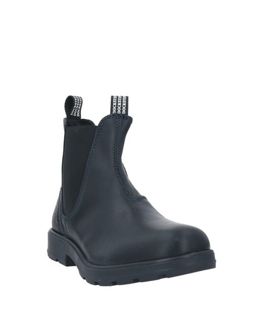 Docksteps Blue Ankle Boots for men