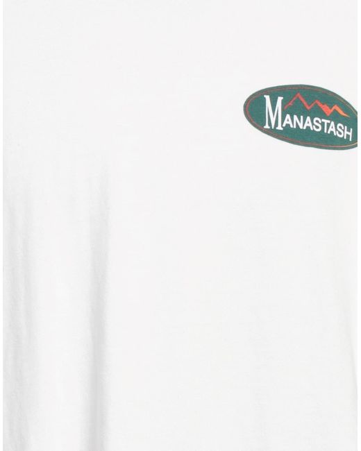 Camiseta Manastash de hombre de color White