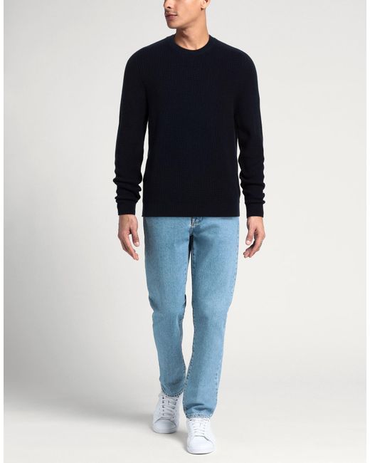 hindustrie Blue Sweater Cotton for men