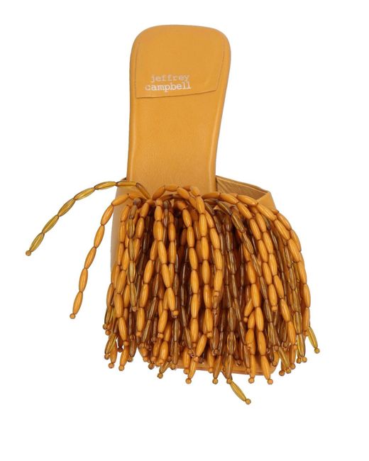 Jeffrey Campbell Brown Sandals Textile Fibers