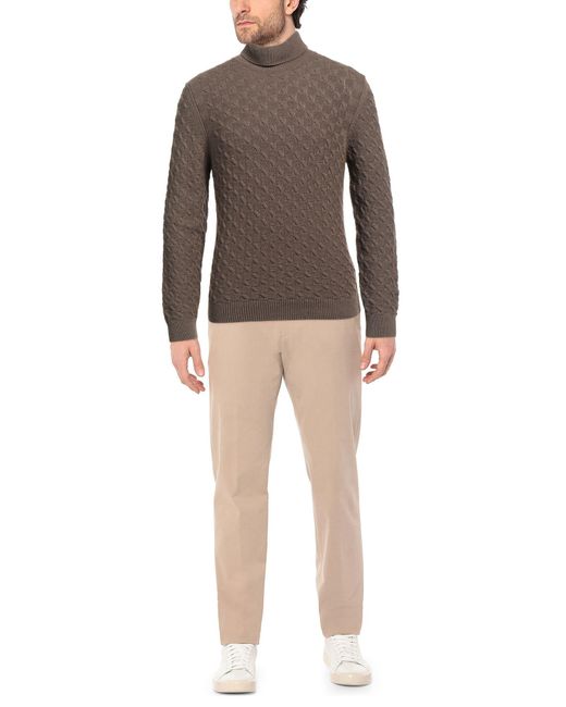Heritage Rollkragenpullover in Brown für Herren