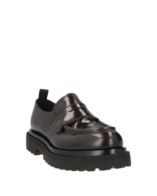 Officine Creative Black Loafers