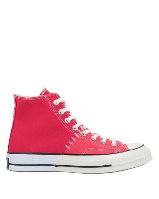 converse color rojo