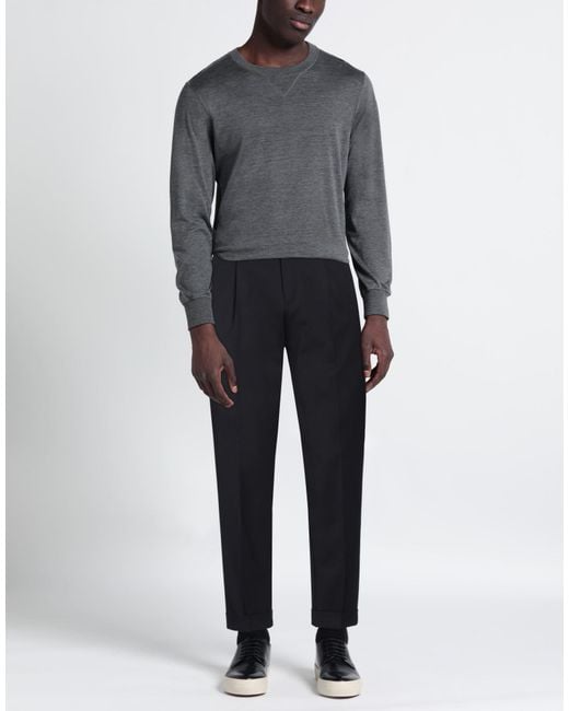 PT Torino Blue Pants Polyester, Wool, Elastane for men