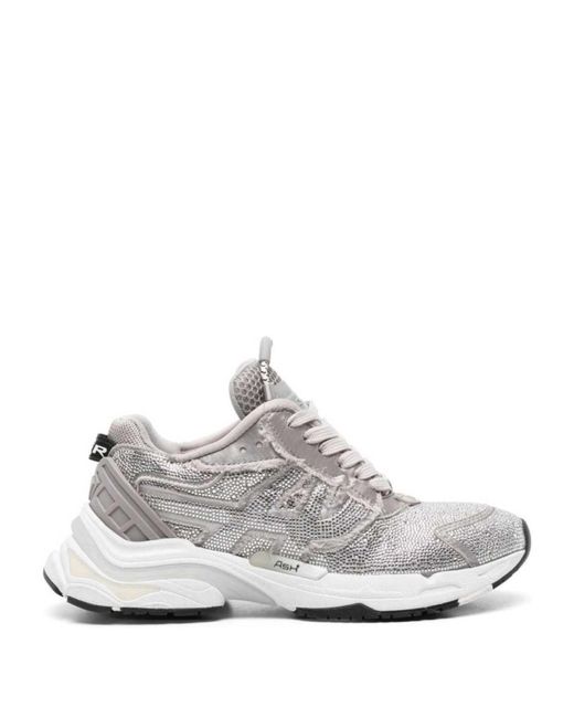 Ash White The Race Sneakers mit Strass