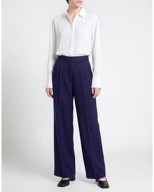 Sportmax Blue Pants Polyester