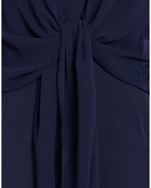 Elena Miro Blue Midnight Jumpsuit Polyester, Elastane