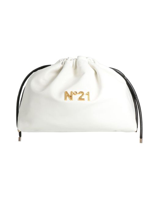 N°21 White Handbag Leather