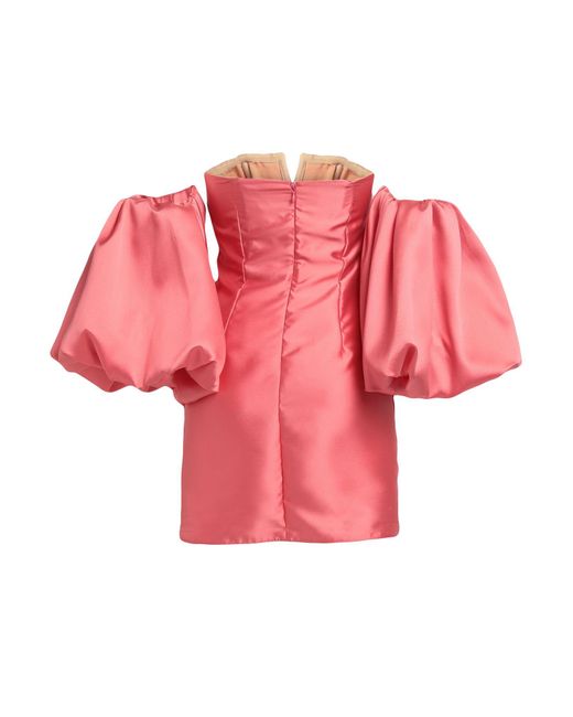 SIMONA CORSELLINI Pink Mini Dress