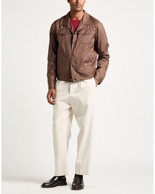 Brunello Cucinelli Brown Jacket for men