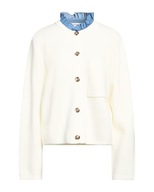 Sandro White Cardigans