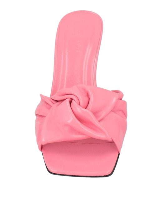 By Far Pink Sandals