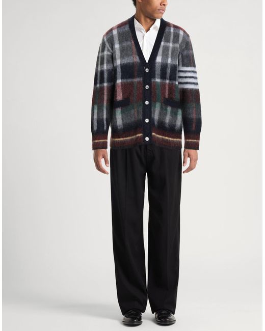 Thom Browne Gray Cardigan for men