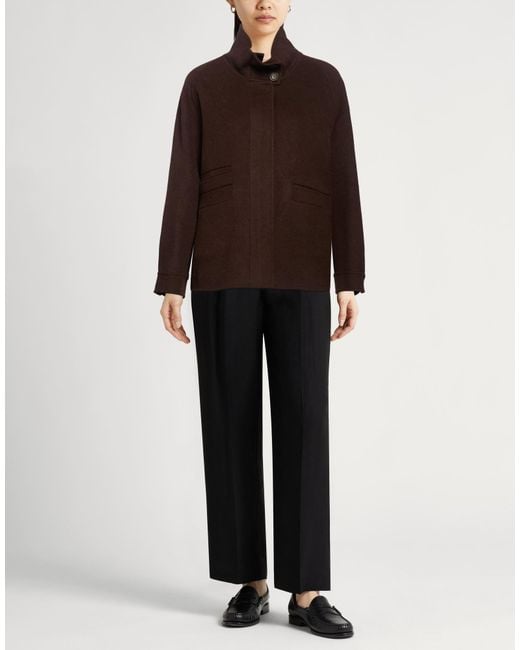 Manila Grace Brown Coat