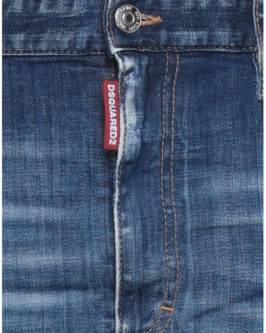 DSquared² Blue Denim Skirt