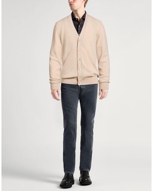 Daniele Fiesoli Natural Cardigans for men