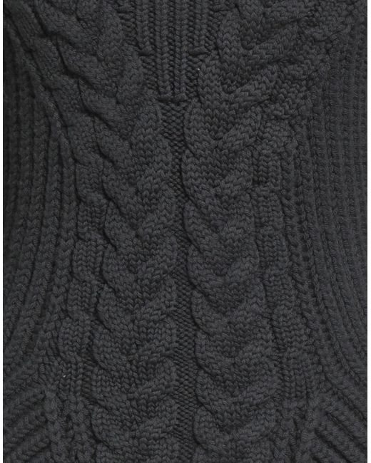 Nina Ricci Black Turtleneck Wool, Cashmere
