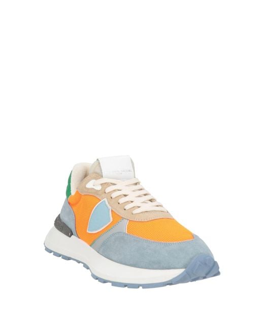 Philippe Model Blue Trainers for men