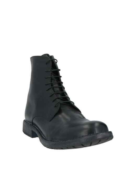 Moma Black Ankle Boots Calfskin for men