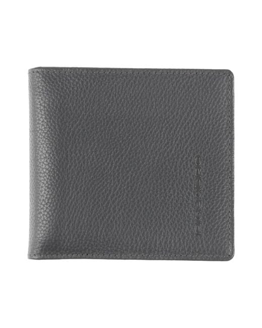 Piquadro Gray Wallet for men