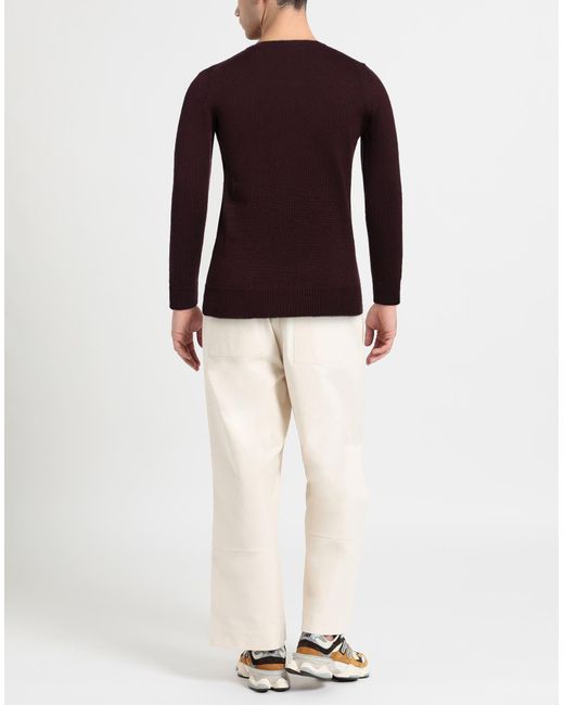 Bellwood Purple Deep Sweater Cotton, Cashmere for men