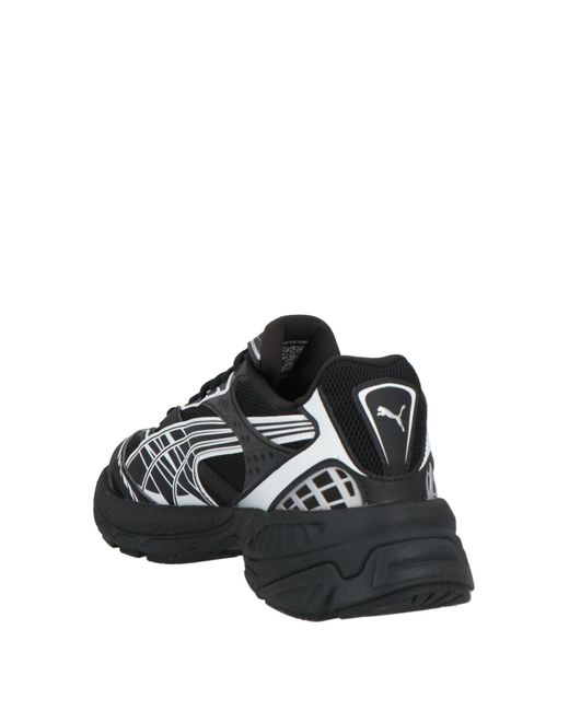 PUMA Black Sneakers Textile Fibers for men