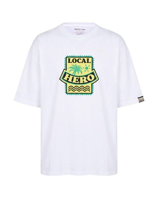 Martine Rose White T-Shirt Cotton for men