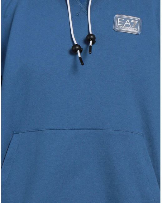 Sudadera EA7 de hombre de color Blue