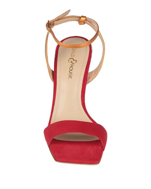 GOLD&ROUGE Pink Sandals