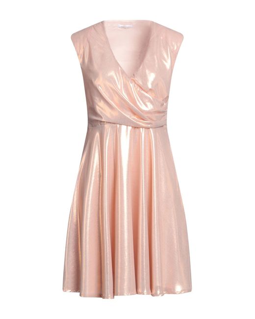 SADEY WITH LOVE Pink Midi Dress
