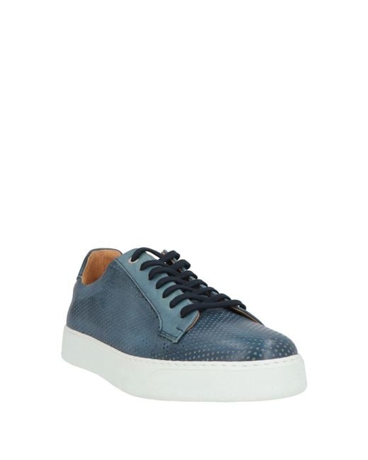 Exton Blue Sneakers Leather for men