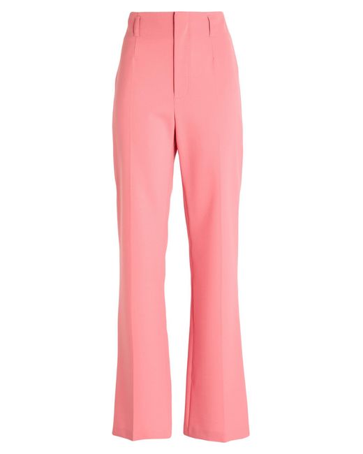 Philosophy Di Lorenzo Serafini Pink Pants Polyester, Wool, Elastane