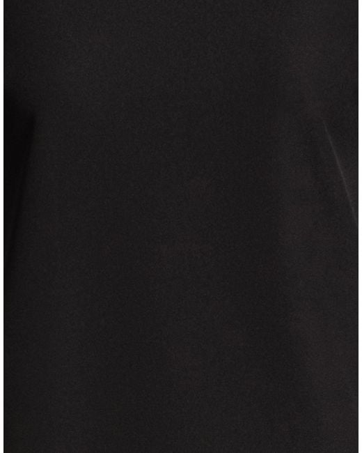 Sandro Black Mini Dress Polyester, Elastane