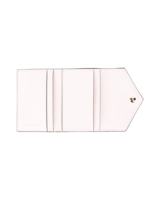 Tory Burch Natural Wallet Leather