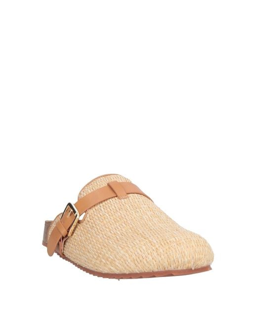 Bibi Lou Natural Mules & Clogs
