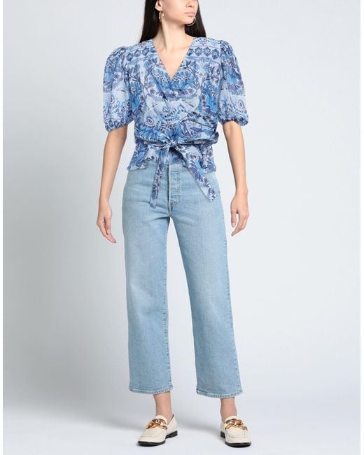Sandro Blue Top