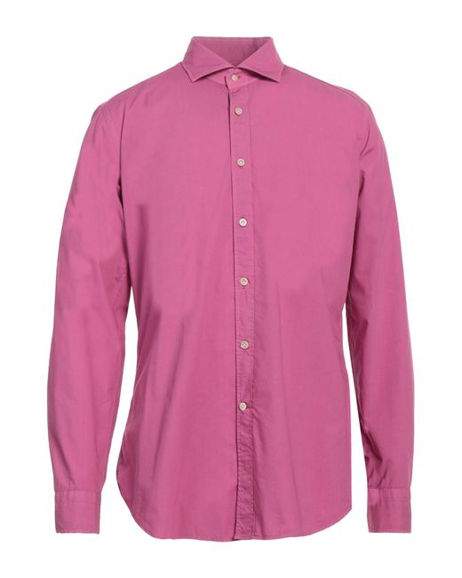 Guglielminotti Pink Shirt for men