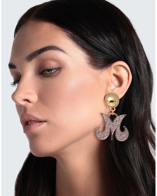 Moschino Metallic Earrings