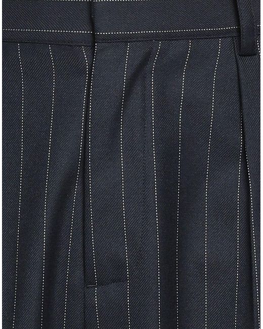 Daniele Alessandrini Blue Pants Polyester, Viscose, Elastane for men